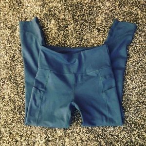 Zyia Light Blue Light N Tight 7/8 leggings